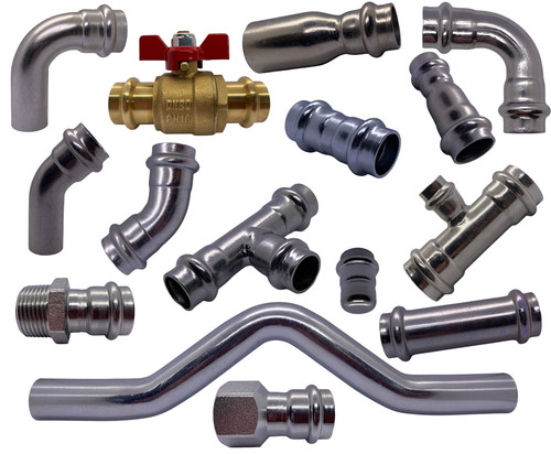 Stahl pressfitting - pressfitting,