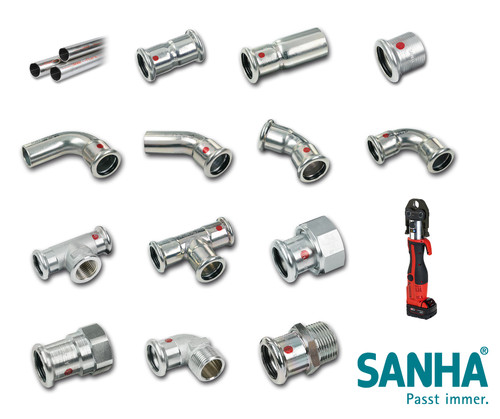 Sanha stahl pressfittings - c-stahl, +