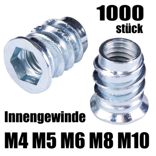 1000x einschraubmuffen muffen - einschraubmuffen,