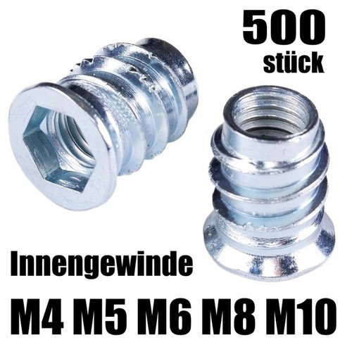 500x einschraubmuffen muffen - 500x,
