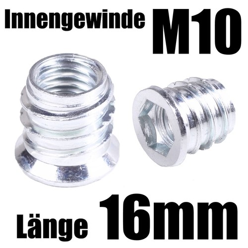 M10 16mm einschraubmuffen - m10-16mm, /