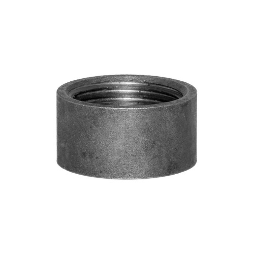 Atusa halbe stahlmuffe schwarz - halbe,
