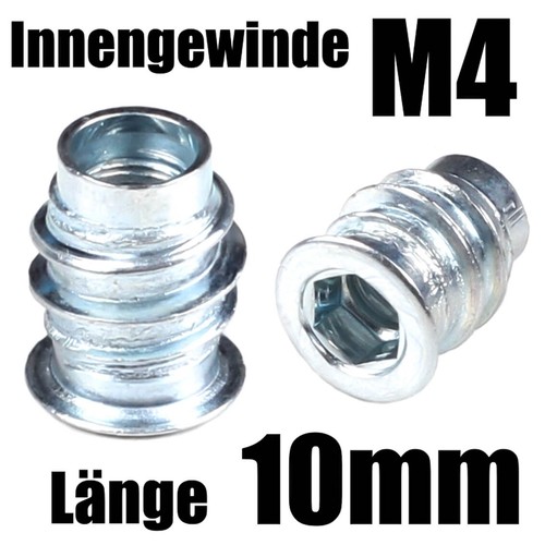 10mm einschraubmuffen - m4-10mm,